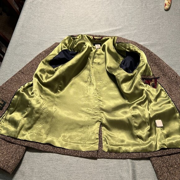 OLD SCHOOL J CREW JOHN HANLEY WOOL BLAZER SIZE 8 - Picture 7 of 12